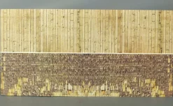 Faller H0 612 Mauerplatte Pappe Dekobogen Schindeln Holz Mauerbogen Bastelplatte NEU