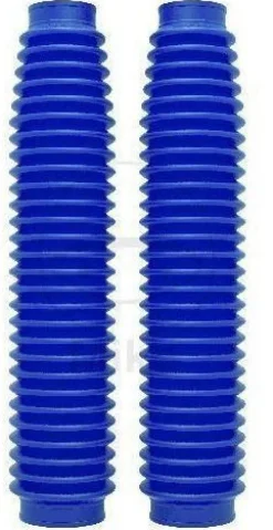 Faltenbalg 41x350 Gabelschutz Federgabel Enduro passt an Honda XR 650 blau-lila