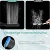 Fasdunt Hochdruck Duschkopf mit 2M Schlauch, Regendusche, Wassersparend 40