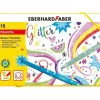 Fasermaler Glitzer 16er Geschenkbox Wasserbasis-auswaschbar