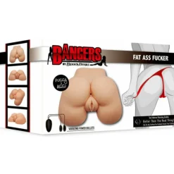 FAT ASS FUCKER Masturbator WITH Vibrator