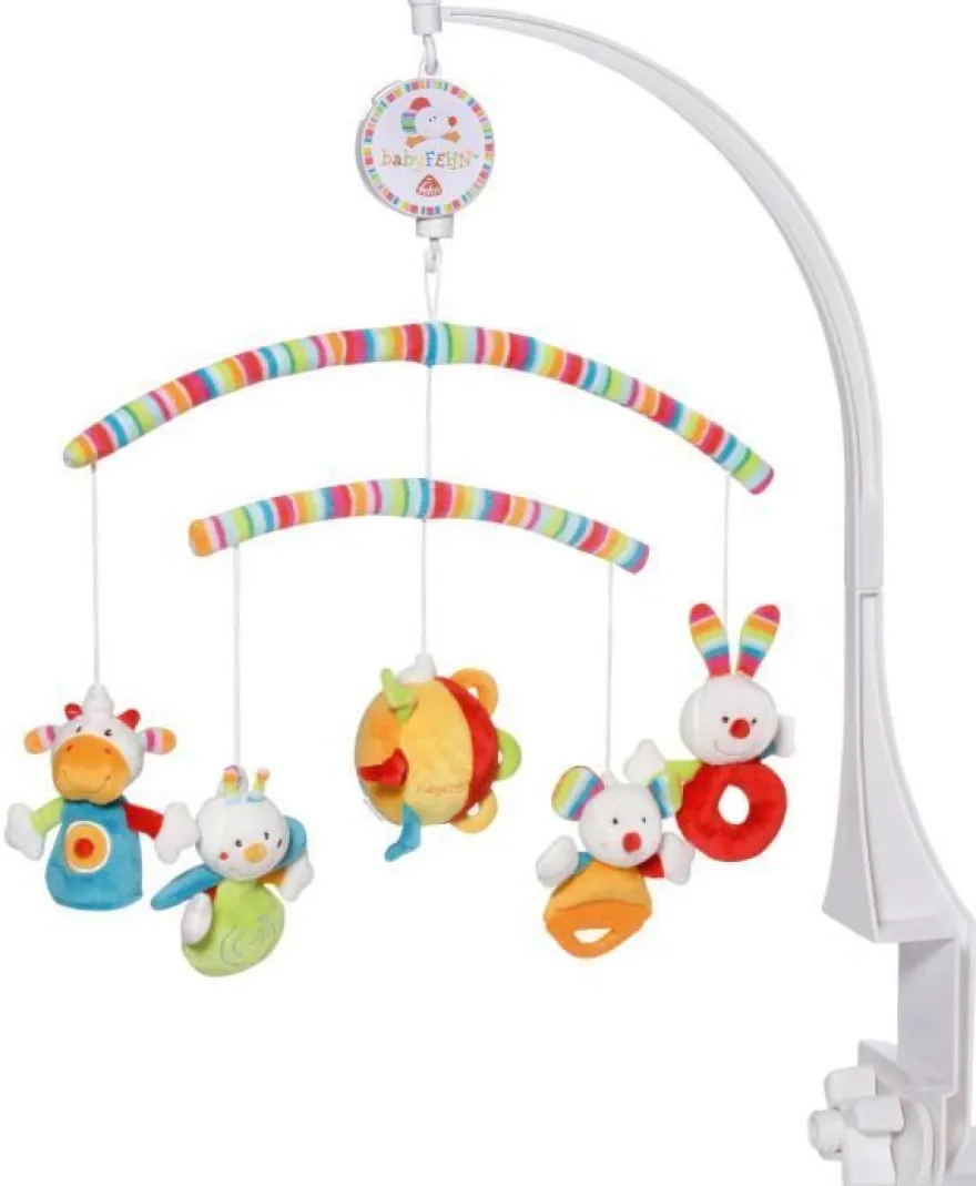 Fehn - Musik-Mobile Hase/ Kuh/ Käfer/ Maus