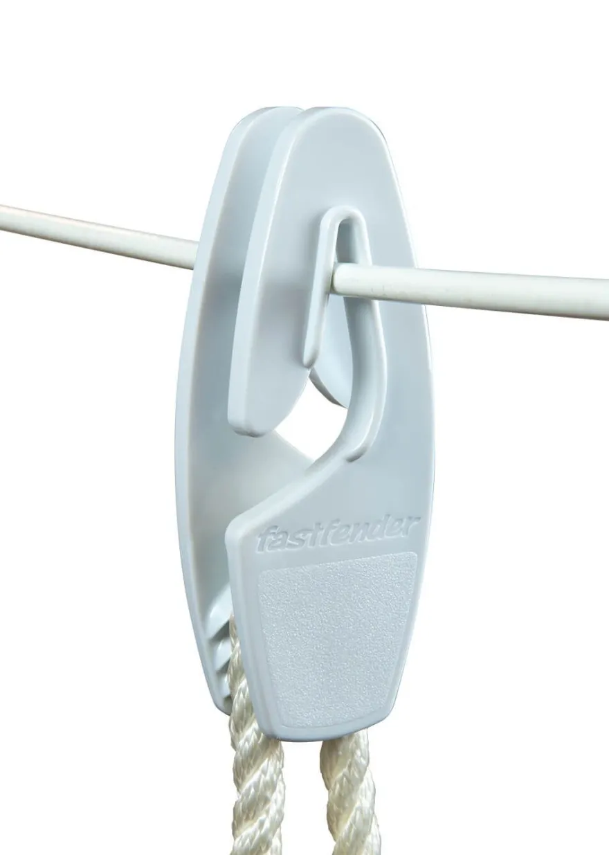 Fenderhalter für Fender Fastfender Doppelpack Sail Segelboot Reling Fenderseil