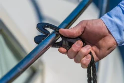 Fenderhalter für Fender Fastfender Doppelpack Sail Segelboot Reling Fenderseil