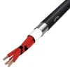 Fernsprechaußenkabel Telefonkabel A-2Y(L)2Y 2x2x0,8 schwarz