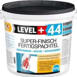 Fertigspachtel 20kg Spachtelmasse Super Finish Masse Q4 Fugenspachtel Bad L+44
