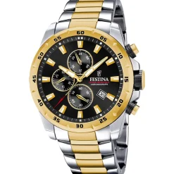 Festina Herrenuhr Quarz Chronograph Zweifarbig F20562/4
