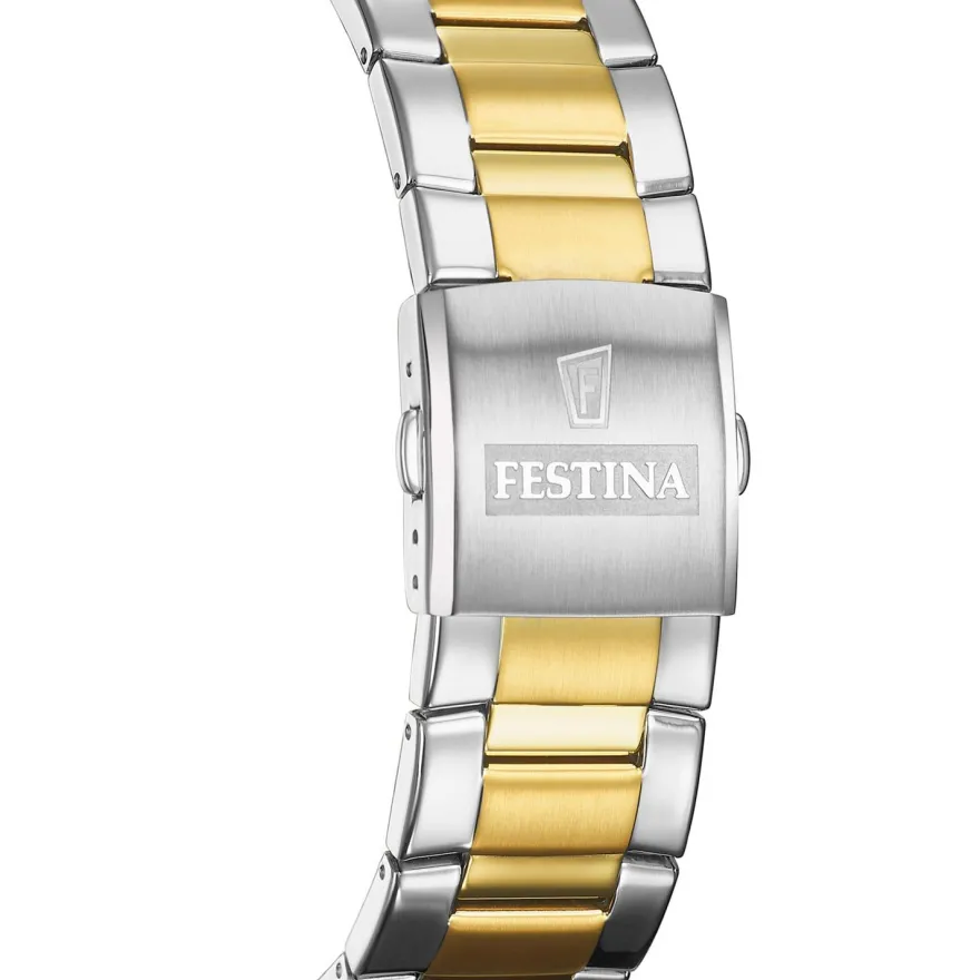 Festina Herrenuhr Quarz Chronograph Zweifarbig F20562/4