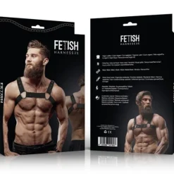 FETISH Submissive – Verstellbarer Neopren-Brust-Sportgurt für Männer