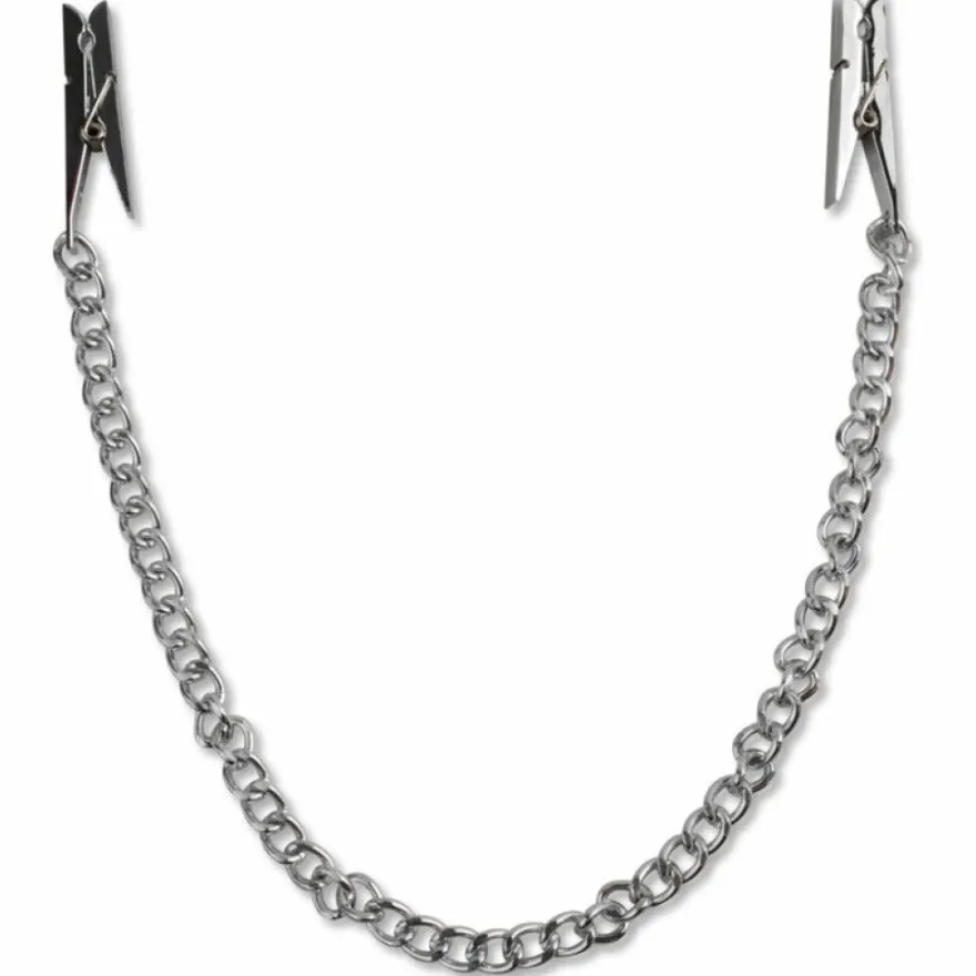 FFS Nipple Chain Clips Silver