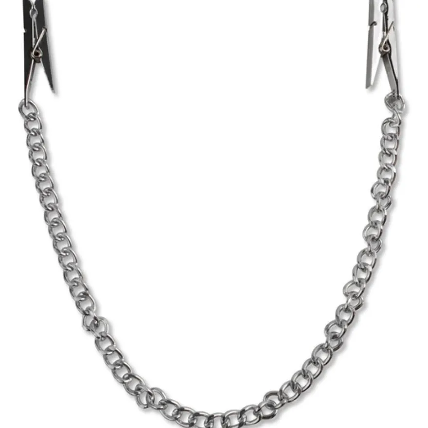 FFS Nipple Chain Clips Silver