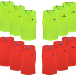 Fibogoup Fußball Trainingsweste für Kinder und Erwachsene - Ideal für