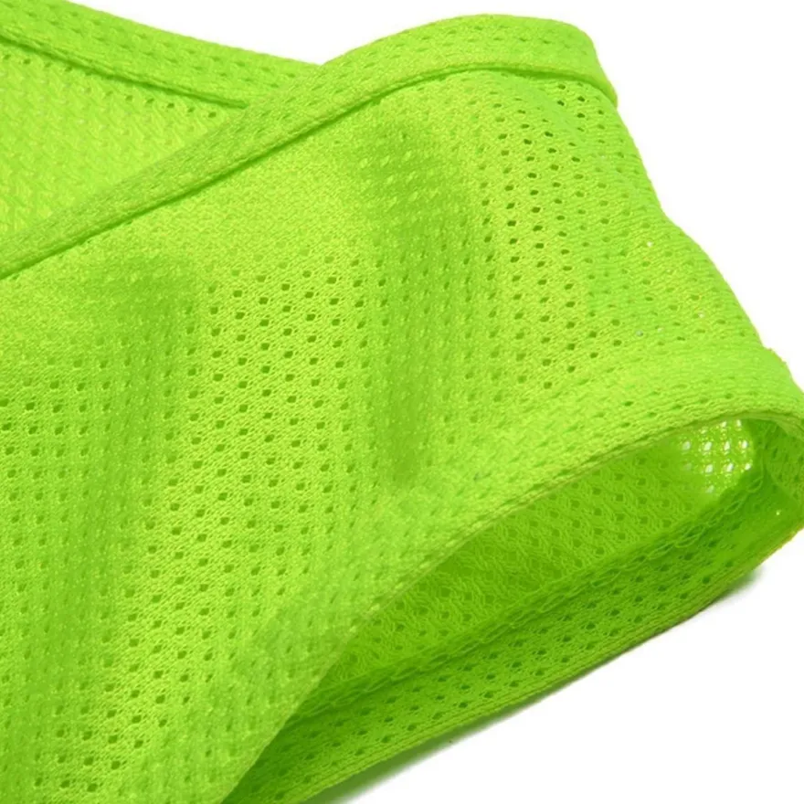 Fibogoup Fußball Trainingsweste Rot S - Ideal für Teamtraining und Sportarten