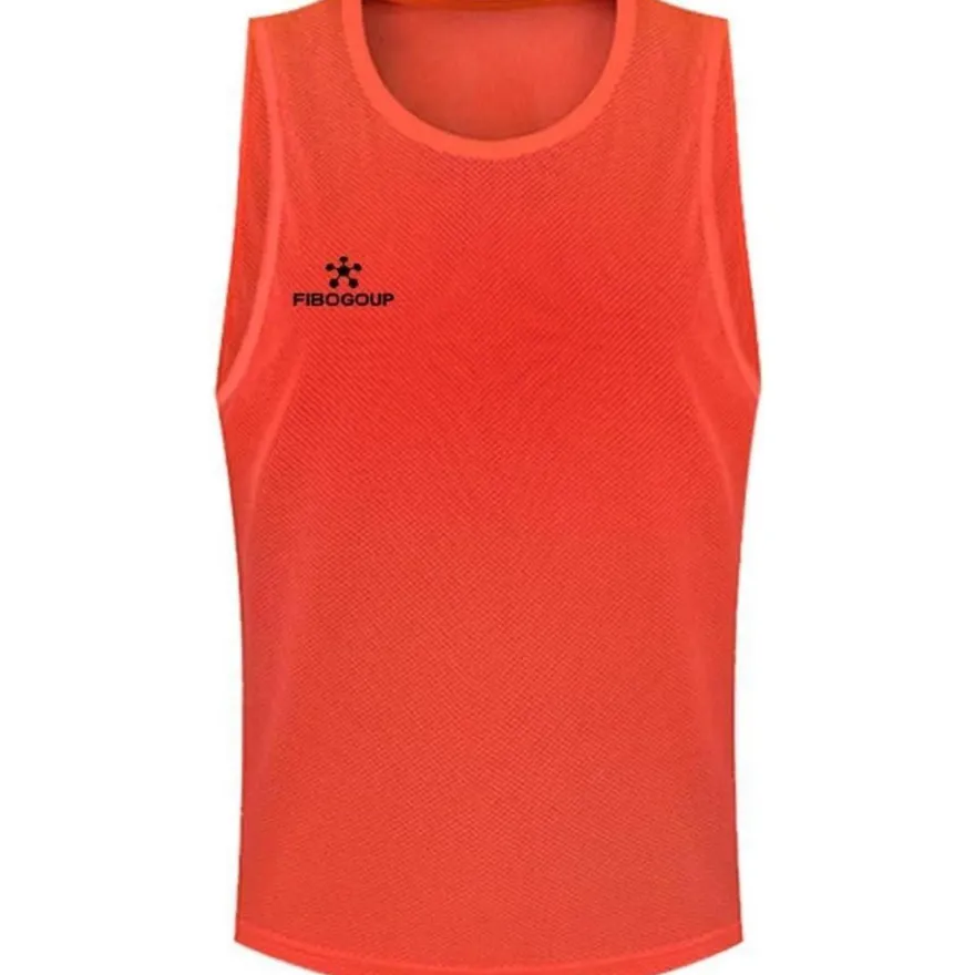 Fibogoup Fußball Trainingsweste Rot S - Ideal für Teamtraining und Sportarten