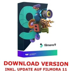 Filmora 9 inkl. Update auf Version 11 - Videoschnitt - PC Download Version