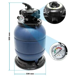 Filterkessel Kessel Sandfilter Swimming Pool Aufstellpool Filter Pumpe