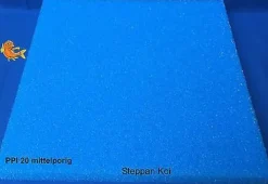 Filtermatte Filterschaum 75 x 50 x 4 cm PPI 10 / 20 / 30 / 45 Filter Koi Teich