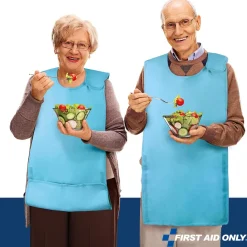 First Aid Only Esslatz Lätzchen für Erwachsene Senioren Speiselatz