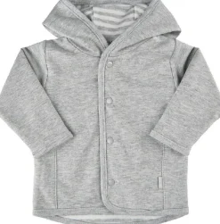 Fixoni Kinder Wende-Cardigan 422016-Grey Melange