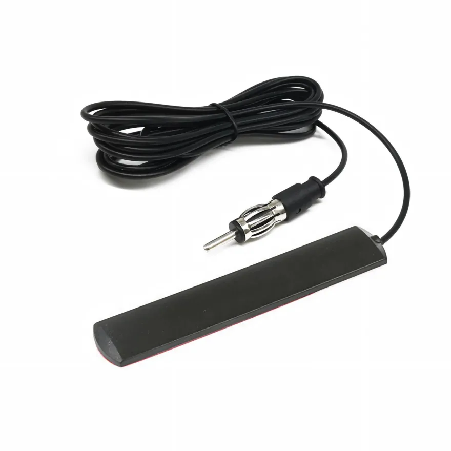 F72 Kfz Auto Radioantenne FM Antenne, Patch für Windschutzscheibe, 3m Kabel