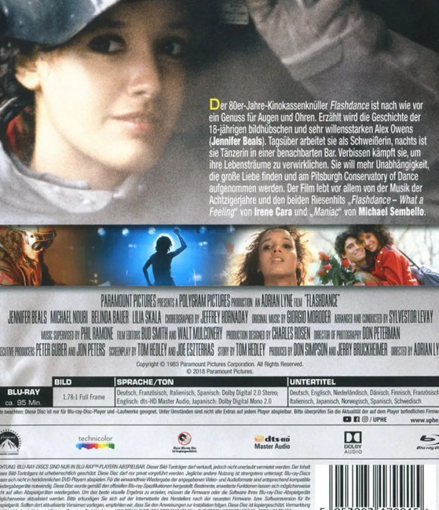 Flashdance (Blu-ray) - Universal Pictures - (Blu-ray Video / Drama)