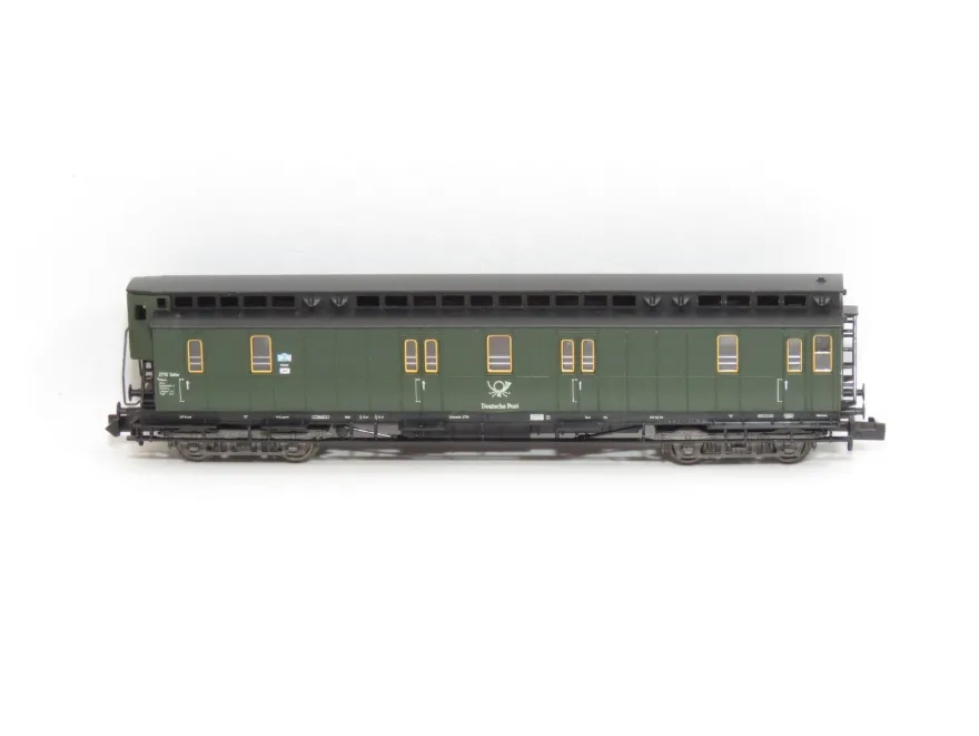 Fleischmann 8788 K - Gepäckwagen 2710 Deutsche Post - Spur N 1:160 Originalverpackung