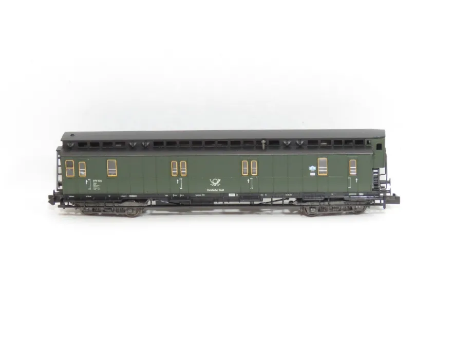 Fleischmann 8788 K - Gepäckwagen 2710 Deutsche Post - Spur N 1:160 Originalverpackung