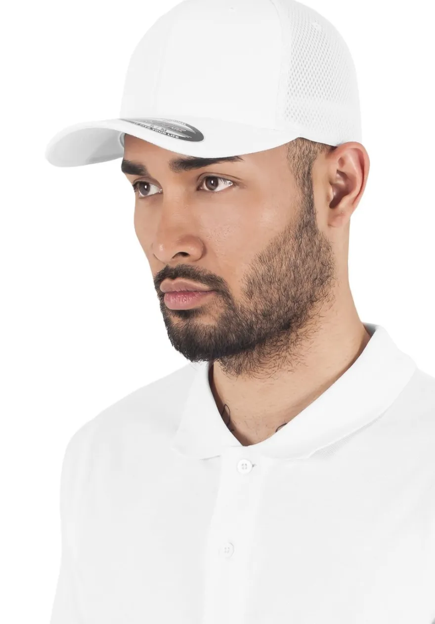 Flexfit Cap Tactel Mesh White