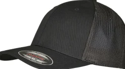 Flexfit Cap Trucker Recycled Mesh Black