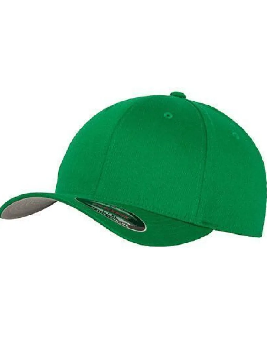 Flexfit Wooly Combed Baseball-Caps 6-Panel Youth, XS - XXL FX6277
