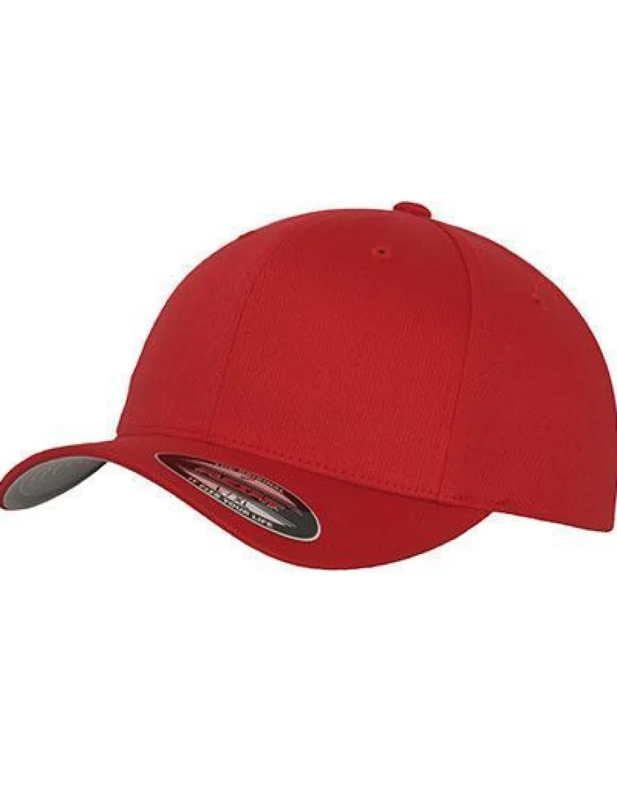 Flexfit Wooly Combed Baseball-Caps 6-Panel Youth, XS - XXL FX6277