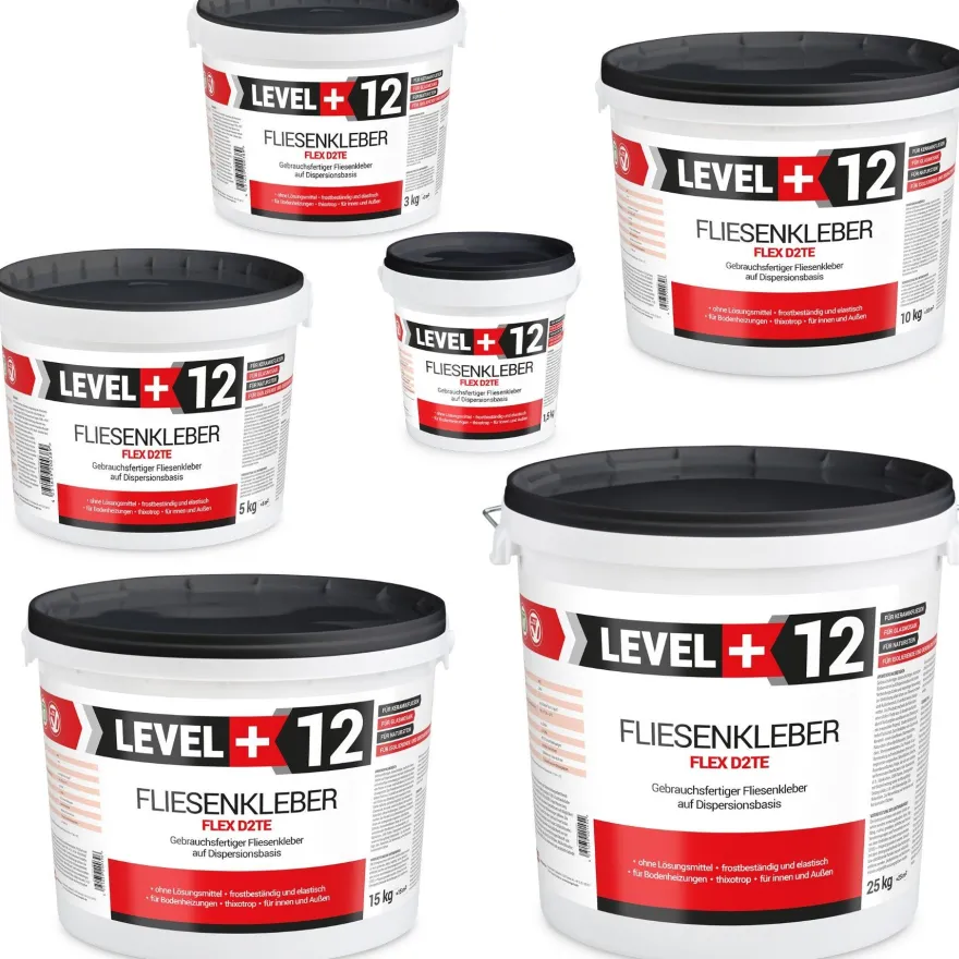 Fliesenkleber 10Kg Fertig Dispersionkleber Flexmörtel wasserdicht L+12