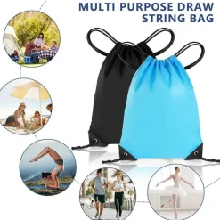 flintronic Kordelzugbeutel Sporttasche, Wasserdichter Schwimmbeutel Rucksack