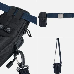 flintronic Taktische Hüfttasche, Militär Kompakt Gürteltasche Multifunktional