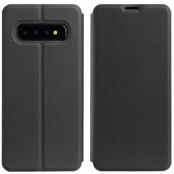 Flip Case Samsung S10 Plus Magnet Cover Aufstellbar Ständer Hülle Schale Folie