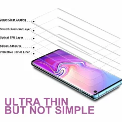 Flip Case Samsung S10 Plus Magnet Cover Aufstellbar Ständer Hülle Schale Folie
