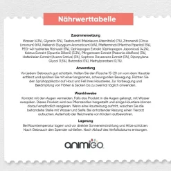 Floh & Zeckenschutz für Hunde & Katzen - 500ml Zeckenschutz mit Pfefferminz & Rizinus