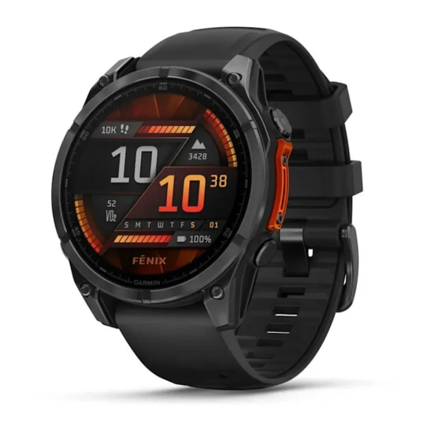 fÄnix 8 AMOLED 010-02904-00 - 47 mm Schiefergrau/Schwarz