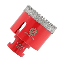 Focstol Diamant Fliesenbohrer 50mm M14 - Lochsäge für harte Fliesen & Stein