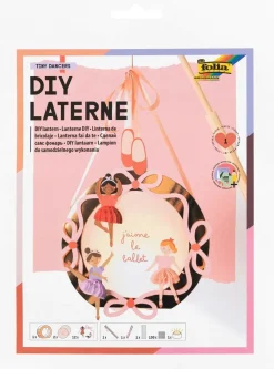 folia 94401 - DIY Laterne TINY Dancers, ca. 19 x 23,5 x 6 cm - Laternen Bastelset ges