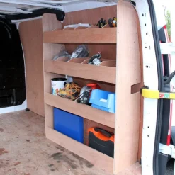 Ford Transit Fahrzeugregal & Van Teppich-Verkleidung Beige & GRATIS 5 Dosen