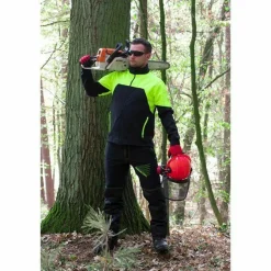 Forstjacke Start-Up Stretch Forstbekleidung Softshelljacke Forstschutzjacke -6XL