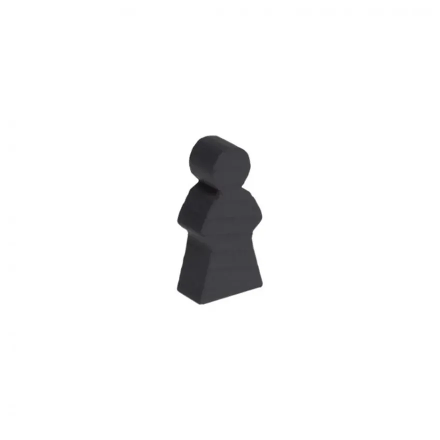 Frau - 14x30x8mm - schwarz