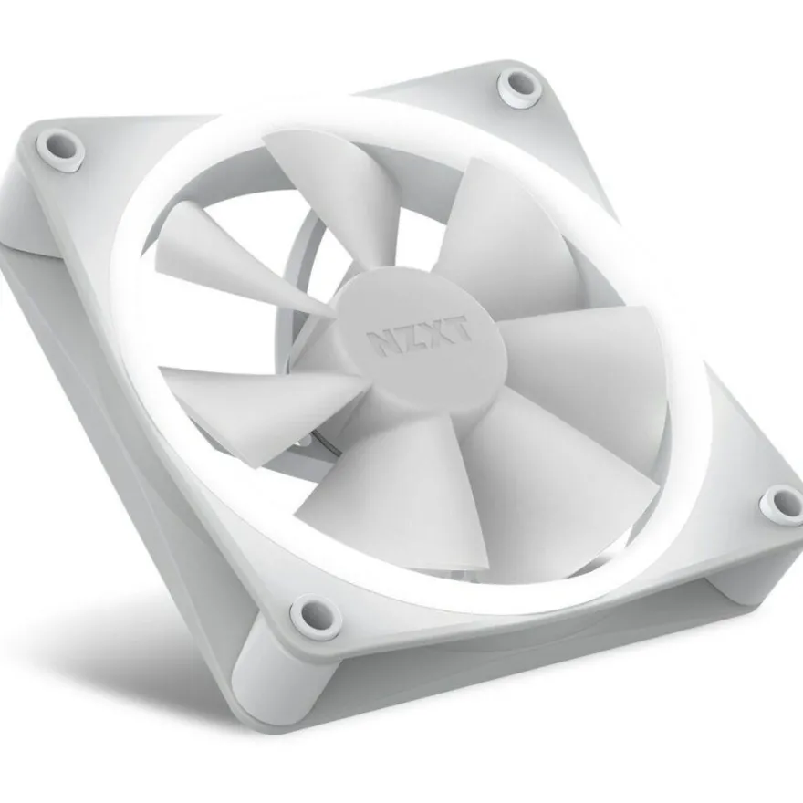 F120 RGB Single 120x120x26 (weiß, Einzellüfter, ohne Controller)