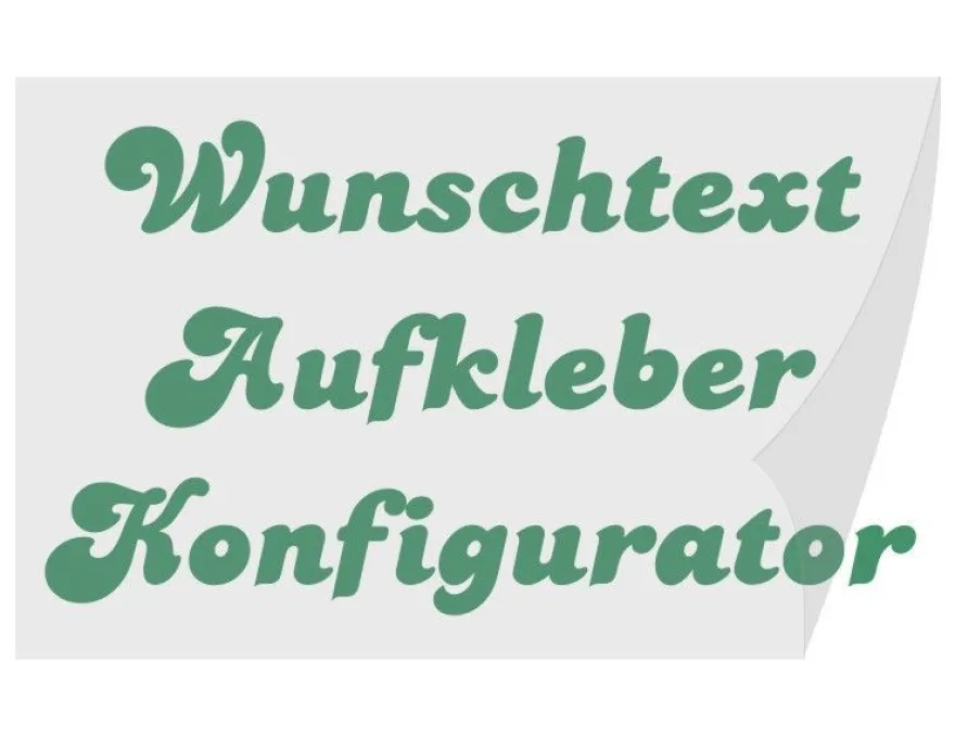 Für KFZ-Industrie Klebeschrift Klebetext Aufkleber Beschriftung selbst gestalten