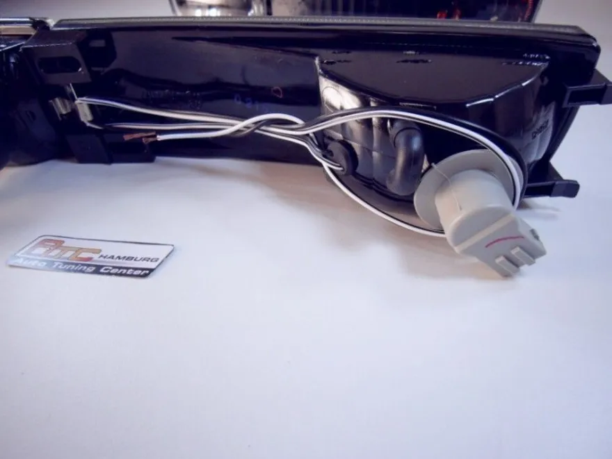 Frontblinker für VW Golf 3 / Vento schwarz mit Nebelscheinwerfer + Standlicht