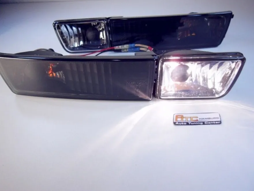 Frontblinker für VW Golf 3 / Vento schwarz mit Nebelscheinwerfer + Standlicht