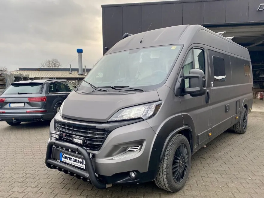 Frontschutzbügel mit Grill passend für Fiat Ducato Bj. 2006-2016