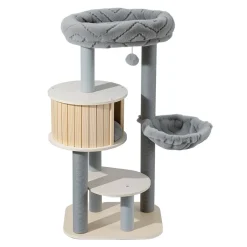 Fudajo Urban Studio 122cm Kratzbaum Katzenbaum Katzenkratzbaum Kletterbaum