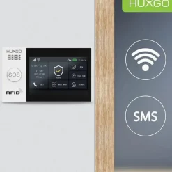 Funk Alarm System mit Sirene, 5x Tür- Fenstersensor HXA007 2G, Smart Home Security